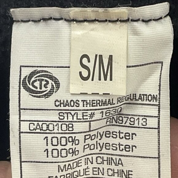 Chaos CTR Thermal Balaclava Face Mask S/M Black Warm Ski Hunting - Picture 3 of 7